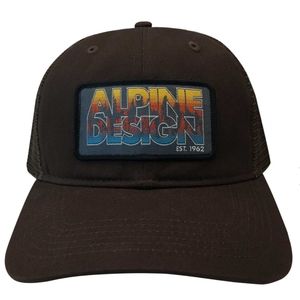 Alpine Design Patch Retro Distressed Trucker Hat